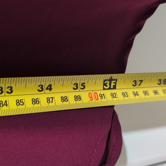 Love Squared Burgundy Dress Size 1X - Picture 5 of 9